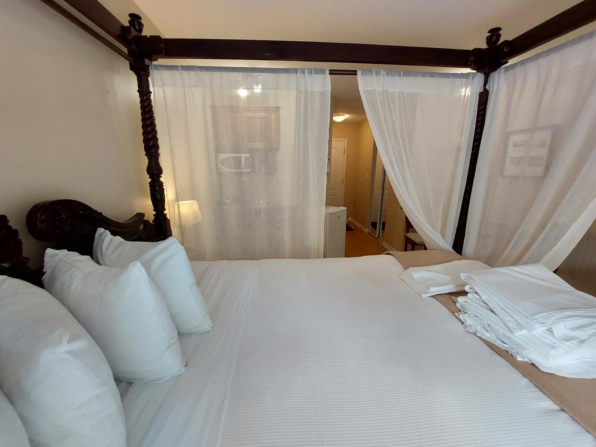 Studio-Hotel Villegiature Saint-Sauveur Piedmont المظهر الخارجي الصورة